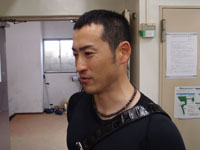 戦い終わって写真