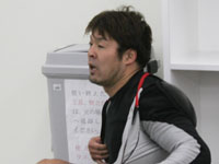 戦い終わって写真