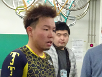 戦い終わって写真