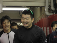 戦い終わって写真