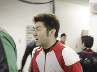 戦い終わって写真