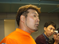 戦い終わって写真
