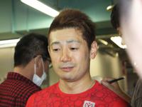 戦い終わって写真