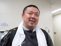 戦い終わって写真