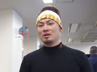 戦い終わって写真