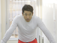 戦い終わって写真