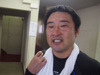 戦い終わって写真