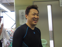 戦い終わって写真