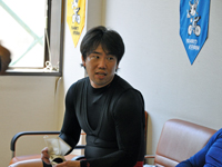 戦い終わって写真