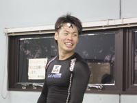 戦い終わって写真