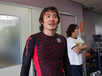 戦い終わって写真