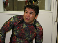 戦い終わって写真