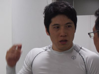 戦い終わって写真