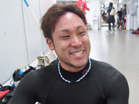 戦い終わって写真