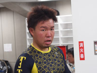 戦い終わって写真