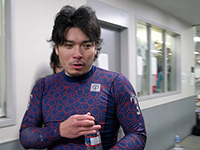 戦い終わって写真