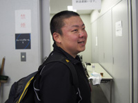 戦い終わって写真