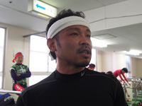 戦い終わって写真