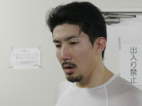 戦い終わって写真