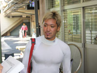 戦い終わって写真