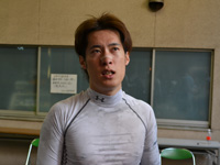 戦い終わって写真