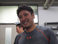 戦い終わって写真