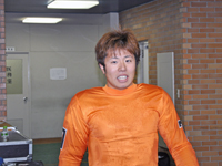 戦い終わって写真