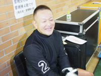 戦い終わって写真
