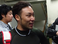 戦い終わって写真