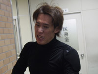 戦い終わって写真