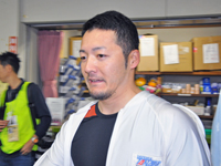 戦い終わって写真