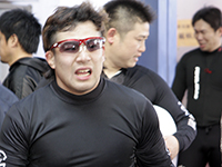 戦い終わって写真