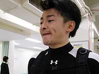戦い終わって写真