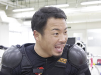 戦い終わって写真