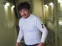 戦い終わって写真