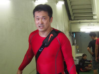 戦い終わって写真