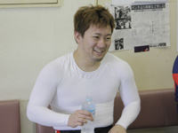 戦い終わって写真