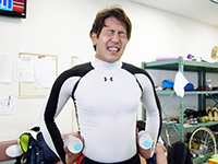 戦い終わって写真