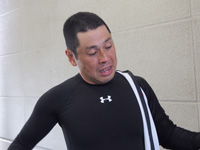 戦い終わって写真