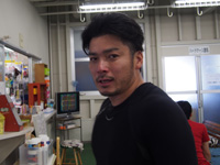 戦い終わって写真