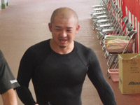 戦い終わって写真