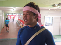 戦い終わって写真