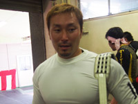 戦い終わって写真