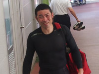 戦い終わって写真