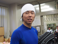 戦い終わって写真