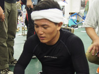 戦い終わって写真