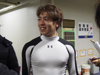 戦い終わって写真