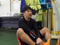 戦い終わって写真