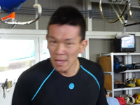戦い終わって写真