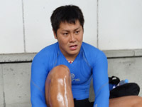 戦い終わって写真